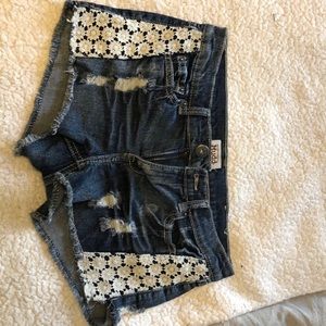 Jean shorts